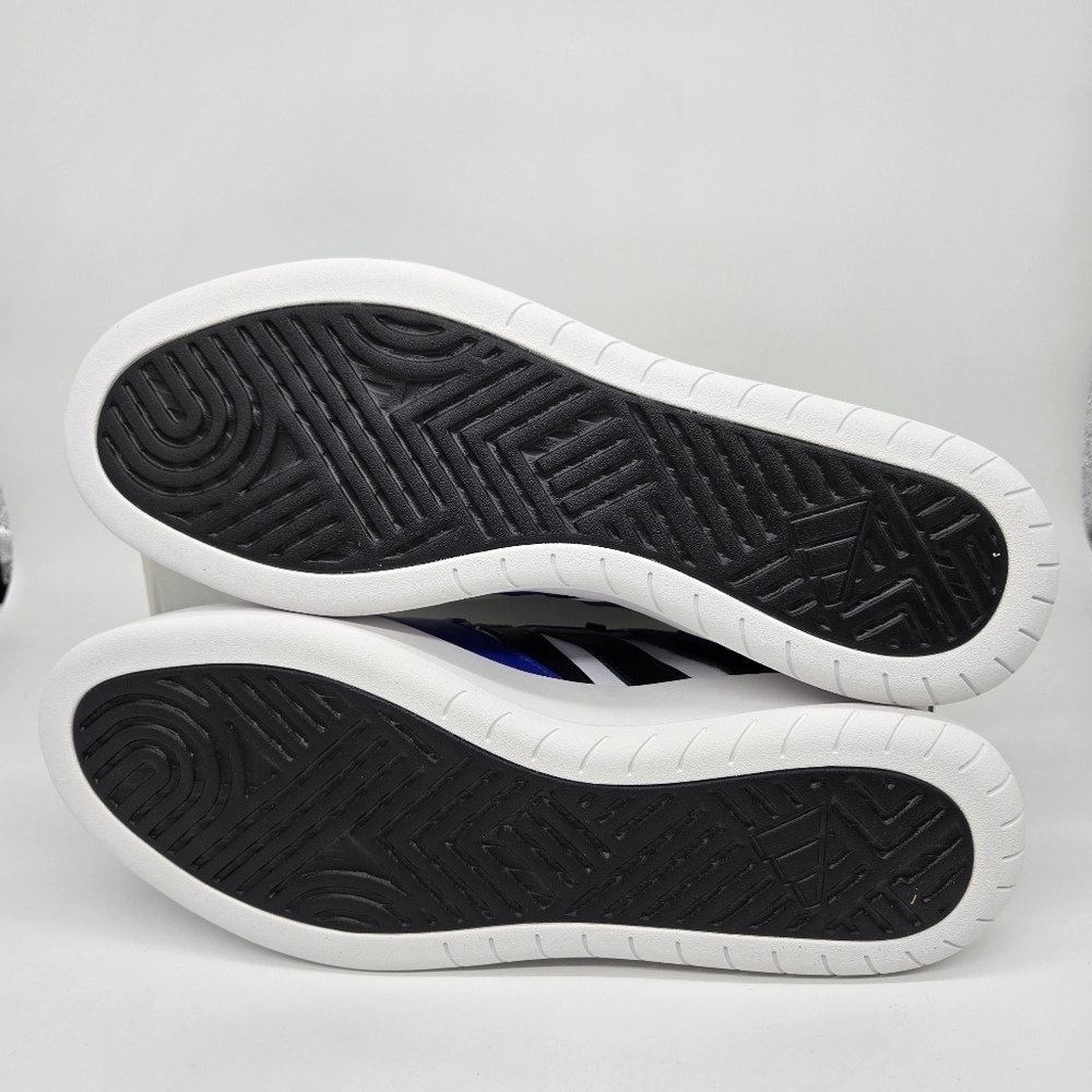 New adidas Court 24 'White Black Semi Lucid Blue' Men's Shoes Size 12.5 - Picture 7 of 8